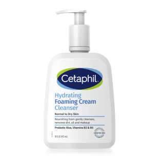 Cetaphil hydrating cream cleanser