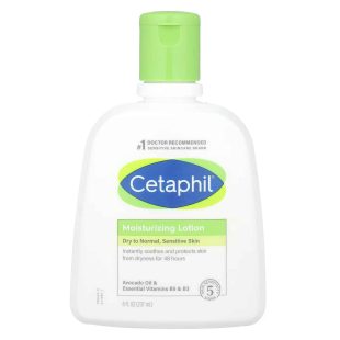 Cetaphil Moisturizing Lotion for Dry To Normal Sensitive Skin, Avocado Oil 8 Oz