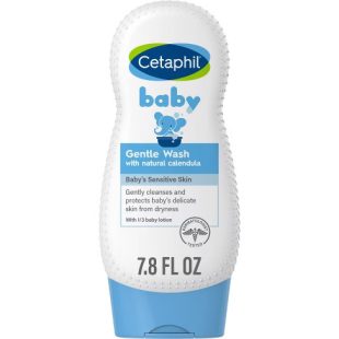 Cetaphil Baby Gentle Wash with Organic Calendula 7.8 Oz