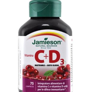 Jamieson chewable C+ D3 cherry