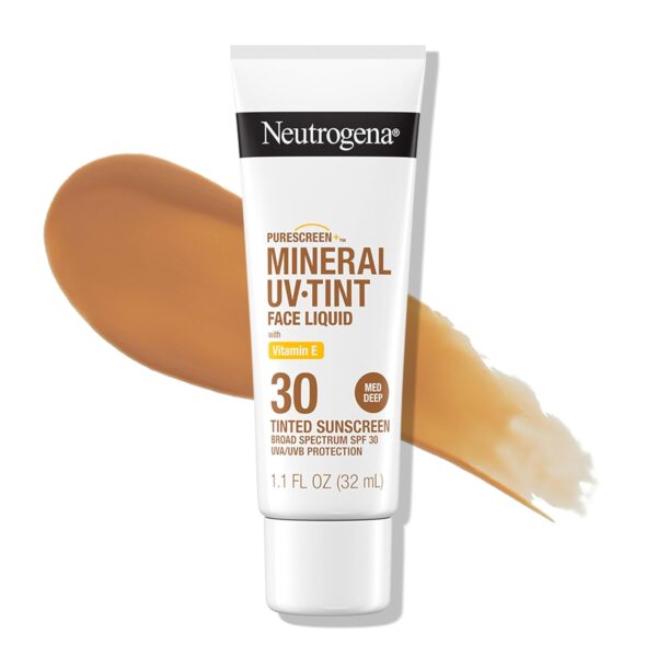 Neutrogena Mineral UV.TINT Face Liquid with Vitamin E Tinted Sunscreen SPF 30 (LIGHT)